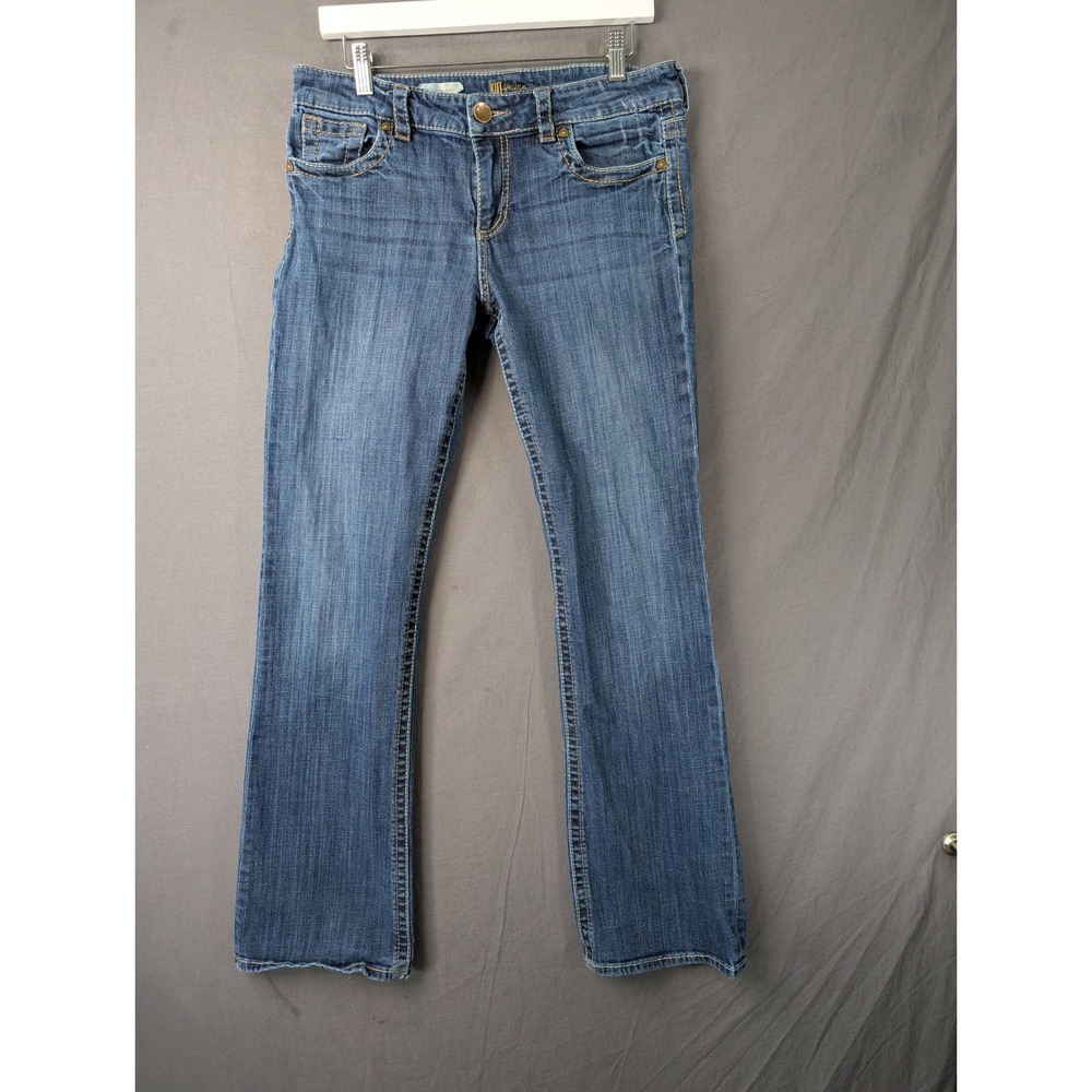 KUT from the Kloth Natalie High Rise Bootcut Jeans Blue Size 10